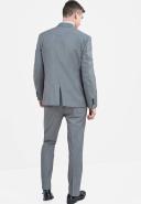 Mens Next Signature Tollegno Wool Suit: Jacket - Grey