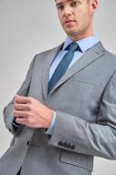 Mens Next Signature Tollegno Wool Suit: Jacket - Grey