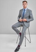 Mens Next Signature Tollegno Wool Suit: Jacket - Grey
