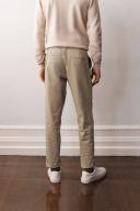 Mens Next Stretch Chino Trousers - Natural