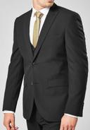Mens Next Two Button Suit: Jacket - Black