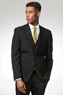 Mens Next Two Button Suit: Jacket - Black
