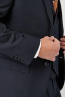 Mens Next Two Button Suit: Jacket - Blue