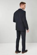 Mens Next Two Button Suit: Jacket - Blue
