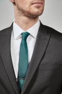Mens Next Two Button Suit: Jacket - Grey
