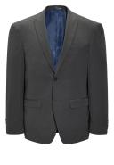 Mens Next Two Button Suit: Jacket - Grey