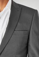 Mens Next Two Button Suit: Jacket - Grey