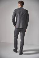 Mens Next Two Button Suit: Jacket - Grey
