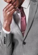 Mens Next Two Button Suit: Jacket - Grey