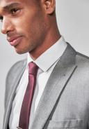 Mens Next Two Button Suit: Jacket - Grey