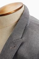Mens Next Two Button Suit: Jacket - Grey