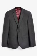 Mens Next Wool Mix Textured Suit: Jacket - Black