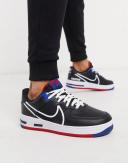 Mens Nike Air Force 1 React - Black Sneaker