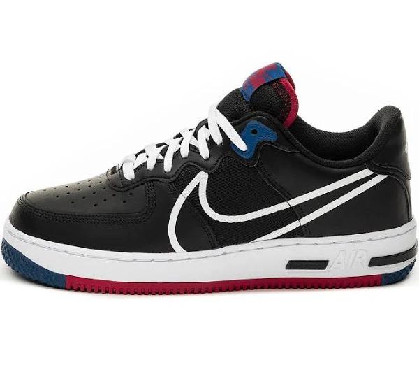 Mens Nike Air Force 1 React - Black Sneaker