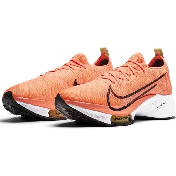 Mens Nike Air Zoom Tempo Next% FK Bright Mango/Black / 11.5