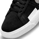 Mens Nike SB Zoom Blazer Mid Premium - Grey/Black - 10.5 Sneaker