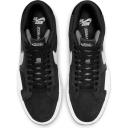 Mens Nike SB Zoom Blazer Mid Premium - Grey/Black - 10.5 Sneaker