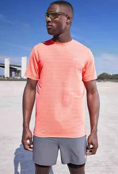 Mens Orange Man Active Lightweight Performance T-Shirt