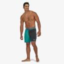 Mens Patagonia Men's Hydropeak Scallop Boardshorts - 18 in. Ink Black Size 38