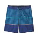 Mens Patagonia Mens Hydropeak Boardshorts - 18 in Anacapa Blue Size 34