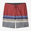 Mens Patagonia Mens Hydropeak Boardshorts - 18 in Anacapa Blue Size 34