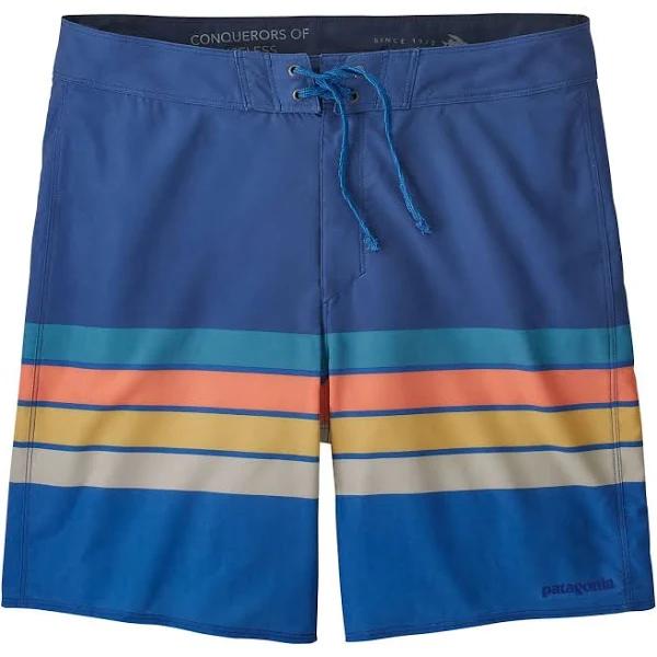 Mens Patagonia Mens Hydropeak Boardshorts - 18 in. Superior Blue Size 28