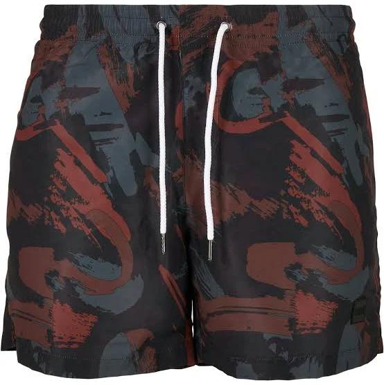 Mens Pattern Swim Shorts - 80's AOP - XL - AfterPay & zipPay Available