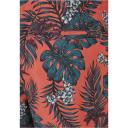 Mens Pattern Swim Shorts - Dark Tropical
