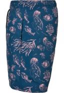 Mens Pattern Swim Shorts - Nautical