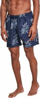 Mens Pattern Swim Shorts - Nautical