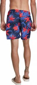 Mens Pattern Swim Shorts - Nautical