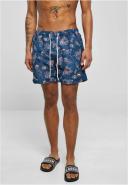 Mens Pattern Swim Shorts - Nautical