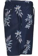 Urban Classics Sunglasses Pattern Swim Shorts in Navy L