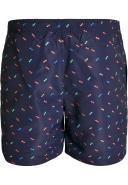 Urban Classics Sunglasses Pattern Swim Shorts in Navy L