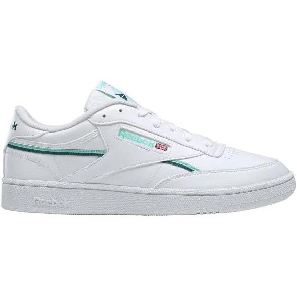 Mens Reebok Club C 85 Vegan White Trainers - White