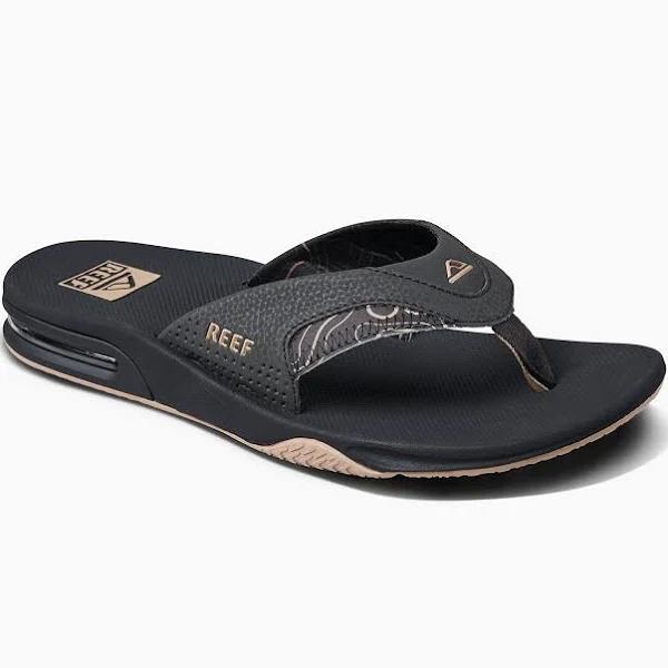 Mens Reef Fanning Tan topo Tan topo Size 10