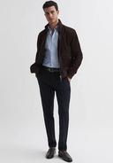 Mens Reiss Eastbury Slim Fit Chinos - White