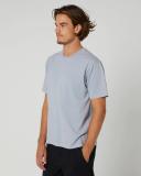 Mens Rip Curl Plain Wash Mens SS Tee Zen Blue Size XXXL