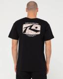 Mens Rusty Advocate SS Tee Black Size Large