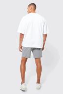 Mens Sage Elastic Relaxed Lightweight Stretch Cargo With Zip