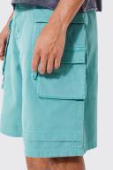 Mens Sage Fixed Parachute Cargo Short