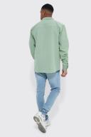 Mens Sage Smart Utility Stretch Overshirt