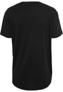 Mens Shaped Long Tee - Asphalt