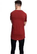 Mens Shaped Long Tee - Asphalt