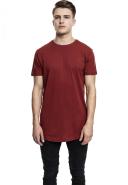 Mens Shaped Long Tee - Asphalt