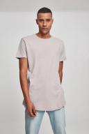 Mens Shaped Long Tee - Cloud