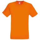 Mens Short Sleeve Casual T-Shirt (Bright Orange) (X Large)