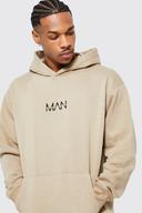Mens Stone Man Oversized Hoodie