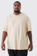 Mens Stone Plus Oversized Pixilated Graffiti Floral T-Shirt