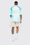 Mens Stone Relaxed Fixed Waist Cargo Short